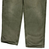 Carhartt Carpenter Trousers - 36W 30L Green Cotton