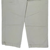 Polo By Ralph Lauren Trousers - 32W 29L Cream Cotton