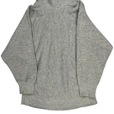 80S Made In USA Champion Hoodie - Small Gray Cotton Blend