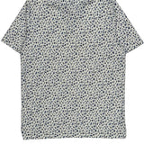 Polo By Ralph Lauren Floral Polo Shirt - Medium Blue Cotton