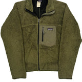 Patagonia Fleece Jacket - Small Green Polyester