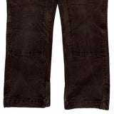 Carhartt Double Knee Carpenter Pants - 33W 31L Brown Cotton