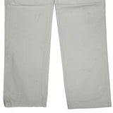 Dickies Carpenter Pants - 32W 31L White Cotton