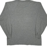 New England Patriots Majestic Nfl Long Sleeve T-Shirt - XL Grey Cotton