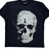 Single Stitch Unbranded Graphic T-Shirt - 2XL Black Cotton