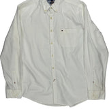 Tommy Hilfiger Slim Fit Shirt - XL White Cotton