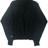 Reverse Weave Champion Hoodie - Small Black Cotton