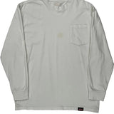 Dickies Long Sleeve T-Shirt - XL White Cotton