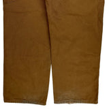Carhartt Double Knee Carpenter Pants - 38W 31L Brown Cotton