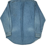 Ralph Lauren Denim Shirt - Large Blue Cotton