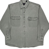 Gant Denim Shirt - Large Gray Cotton
