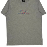 Hydrolix Oakley T-Shirt - Large Gray Cotton