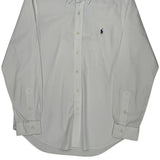 Ralph Lauren Shirt - Medium White Cotton