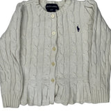 Age 3 Ralph Lauren Cardigan - XS Cream Cotton