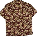 Tasso Elba Floral Hawaiian Shirt - Large Multicoloured Silk Blend