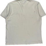 Lacoste Polo Shirt - XL White Cotton
