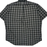 Blake Ralph Lauren Checked Short Sleeve Shirt - XL Black Cotton