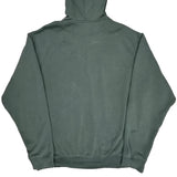 Nike Spellout Hoodie - Large Green Cotton
