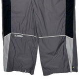 Reebok Track Pants - Large Gray Polyester