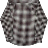 Barbour Checked Shirt - Large Burgundy Cotton