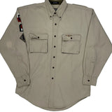 Chaps Ralph Lauren Shirt - Medium Beige Cotton