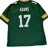 Green Bay Packers N.F.L. Football Jersey - Large Yellow Polyester
