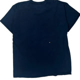 Skateboarding Thrasher Graphic T-Shirt - Large Blue Cotton