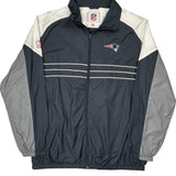 New England Patriots Nfl Windbreaker - 2XL White Polyester