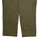 Carhartt Double Knee Carpenter Pants - 38W 31L Green Cotton