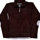 Nike Fleece - Large Brown Polyester