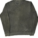 Stussy Graphic Sweatshirt - Small Gray Cotton