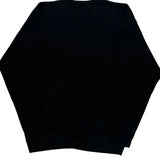 Made In USA Guess Spellout Sweatshirt - Large Black Cotton