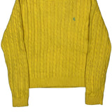 Ralph Lauren Sweater - Medium Yellow Cotton