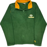 Green Bay Packers Nfl Football Fleece - Large Yellow Polyester