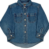 Age 3 Levis Denim Shirt - 2XS Blue Cotton