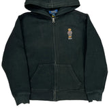Age 10-12 Polo Bear Polo By Ralph Lauren Hoodie - Medium Black Cotton
