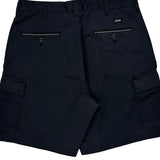 Delta Cargo Shorts - 32W 9L Black Cotton