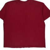 Made In USA Blank Gap T-Shirt - 2XL Red Cotton