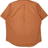 Blake Ralph Lauren Short Sleeve Shirt - Large Orange Cotton