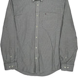 Tommy Hilfiger Striped Shirt - Large Black & White Cotton