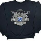 Dallas Cowboys Unbranded Sweatshirt - XL Black Cotton Blend