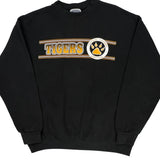 Made In USA Lee College Sweatshirt - Large Black Cotton