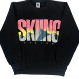 Made In USA Russell Athletic Graphic Sweatshirt - Medium Black Cotton