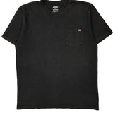 Dickies T-Shirt - XL Black Cotton