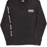 For The Night Shift Dickies Long Sleeve T-Shirt - Medium Black Cotton