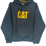 Cat Hoodie - Large Black Cotton Blend
