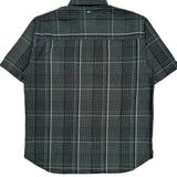 Ecko Unltd Checked Short Sleeve Shirt - XL Black Cotton