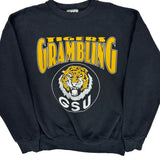 Grambling State University Lee Sport College Sweatshirt - Large Black Cotton