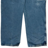 Dickies Double Knee Carpenter Jeans - 36W 30L Blue Cotton