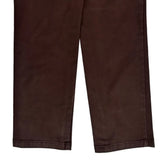 Carhartt Chinos - 36W 32L Brown Cotton